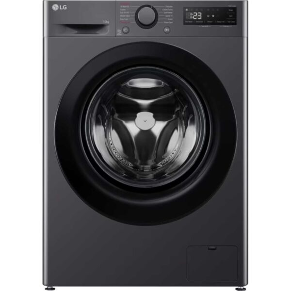 LG F4Y510GBLN1 10kg 1400rpm Washing Machine - Black