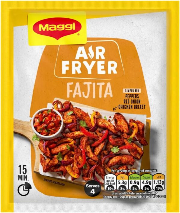 Maggi Air Fryer Fajita Herbs and Spices Recipe Mix 27g