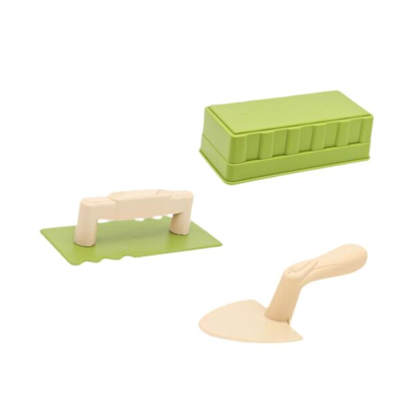MagiDeal 3 Pieces Beach Sand Toys Set Snow Play Set Outdoor Games Beach Toys Set Snow Brick Toy Set for Adults Outdoor Children Gifts