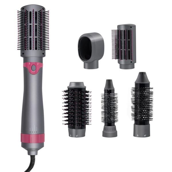 Mcbazel Hair Dryer Brush,5 in 1 Detachable Dryer Hair Brush Hairstyler for Fast Styling and Volume with1000W Hot Air Styler with 3 Temperature Settings, Lightweight Women Hot...