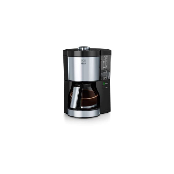 Melitta Filter Coffee Machine, Look V Perfection Model, Art. No. 6766589, 1080 W, 1.25 liters, Stainless Steel/Black