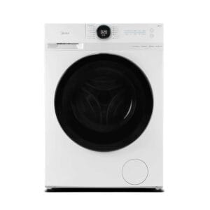 Midea MF20EW100WB Freestanding Washing Machine, BLDC Motor, Bright LED Display Lunar Dial, Steam, Allergy Care, Half-Load, Add Garment, Delay Start, Child Lock, App Control,...