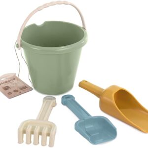 Miniland ECO Junior Sand Set Cool - Beach toy for children with different tools to play in the sand