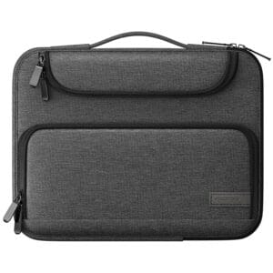 MoKo 9-11 Inch Tablet Sleeve Bag, Fits iPad Air 5/4th 10.9, iPad Pro 11 Inch, iPad 9/8th 10.2, iPad 10th 10.9, Tab S8/S9 11",Waterproof Polyester Bag with Double...