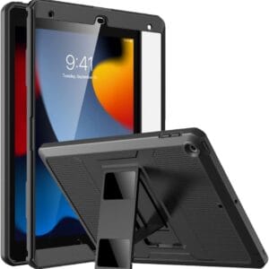 MoKo for iPad 10.2 Inch Case for iPad 9th Generation 2021/ iPad 8th Generation 2020/iPad 7th Generation 2019,[Heavy Duty] Shockproof Full Body Protective Cover with Built-in...
