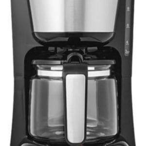Morphy Richards Equip Filter Coffee Machine, Coffee Maker for Instant Coffee, Pour Over Technology, 10 Cup, Anti Drip, Reusable Filter, Keep Warm, Aroma Blender, Black/Brushed...