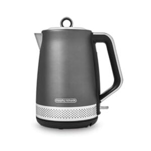 Morphy Richards Illumination 1.7L Jug Kettle, Rapid Boil, Boil Dry Protection, Pull off Lid, Limescale Filter, Easy View Window, 360 Cordless Base, Stainless Steel, Titanium ,...