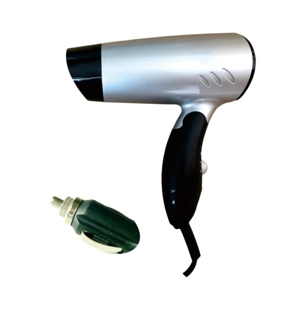 Netagon Portable 12V Car Hair Dryer Mini Travel Hair Dryer and Deicer Demister for Travelling, Camping, Festivals, Caravan, Motorhome & Windscreen De Frosting Icer | Foldable,...