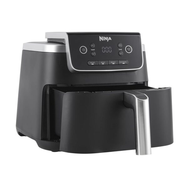 Ninja Air Fryer PRO 4.7L, Single Drawer, 4-in-1, Air Fry, Roast, Reheat, Dehydrate, Cooks 1-2 Portions, Digital, Cook From Frozen, Non-Stick Drawer & Crisper Basket, 2000W,...