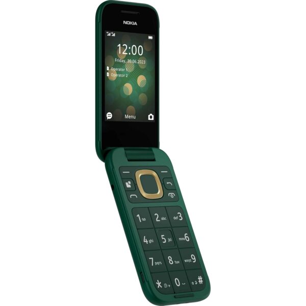 Nokia 2660 Flip Feature Phone with 2.8" display, 4G Connectivity, built-in camera, MP3 player, Classic games, a battery that lasts for days, Perfect for digital detox, Dual SIM...