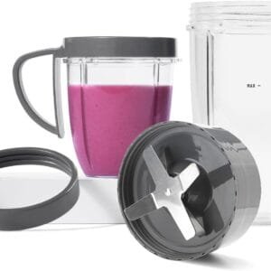 NutriBullet Deluxe Upgrade Kit (As Seen on High Street TV), Packaging may vary, Grey