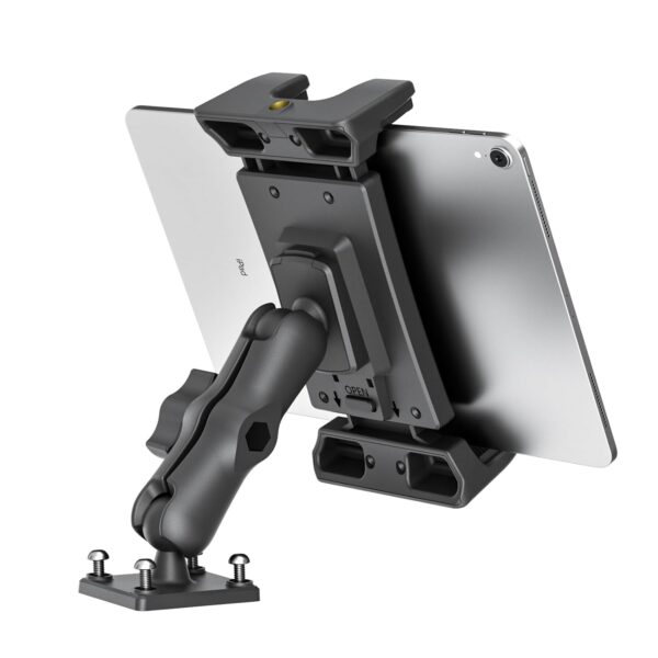 OHLPRO Tablet Holder for Car, iPad Mount for Truck with Adjustable Arm, Compatible with 5"- 13" iPad Pro, Mini, Galaxy Tab S9, Kindle fire, Switch, for Dashboard/Wall/Desktop, etc.