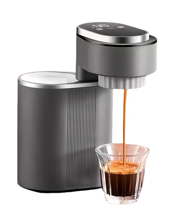 olkezz® Mini Plug-in Espresso Coffee Machine - Portable Plug-in 9-Bar italian pressure pump, foldable mini espresso machine,150ml electric moka pot, 600w mini portable espresso...