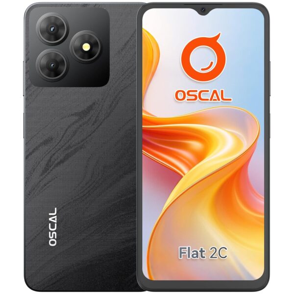 OSCAL FLAT 2C Mobile Phones, Android 14 Phone(2025), Cheap Android Mobile Phone for sale, 6GB +64GB/2TB Octa Core, 6.56" Display, 5000mAh Battery, 13MP Main Camera, 4G Dual SIM,...