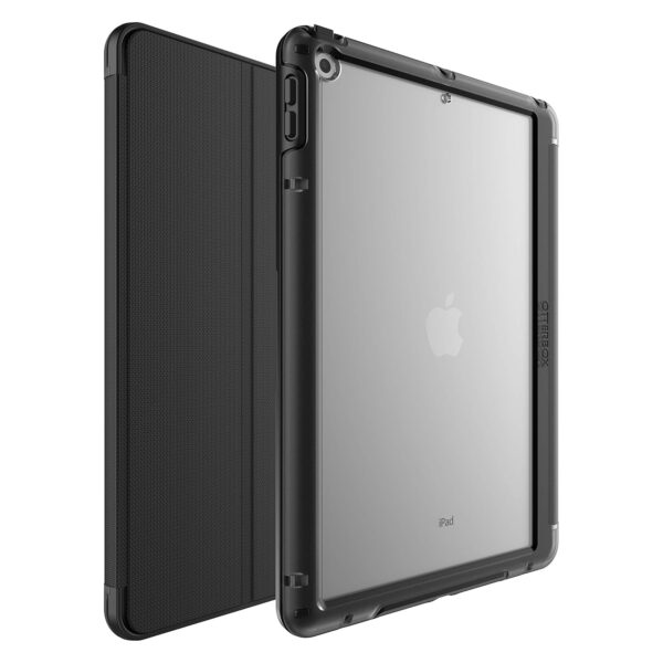 OtterBox 77-62045 for Apple iPad 10.2" (7th gen / 8th gen / 9th gen), Drop Proof Protective Folio, Symmetry Folio Series, Black