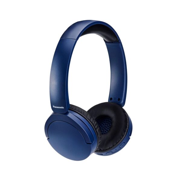 Panasonic HF630B, Street Wireless Headphones, Over-Ear, Built-in Mic, Bluetooth 5.3, Multipoint, Swivel Design, Up To 72 Hours Playtime, USB-C, Blue