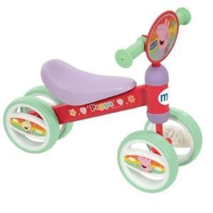 Peppa Pig Ride On Toys for 1+ Year Old Boys and Girls - Deluxe Bobble Toddler Ride On and Baby Bicycle - Officially Licensed Baby Bikes for 1+ Year Old - 1st Birthday Gifts for...