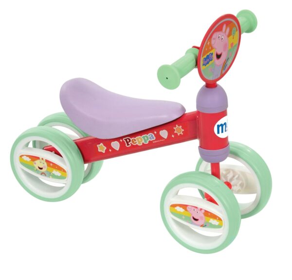 Peppa Pig Ride On Toys for 1+ Year Old Boys and Girls - Deluxe Bobble Toddler Ride On and Baby Bicycle - Officially Licensed Baby Bikes for 1+ Year Old - 1st Birthday Gifts for...