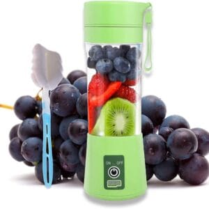 Portable Blender, Smoothie Maker, Mini Blender, Fruit Mixer, Milkshakes Ice Maker, 380 ml Travel Handheld Blenders for Soft Fruit, 6 Stainless Steel Blades, USB Rechargeable...