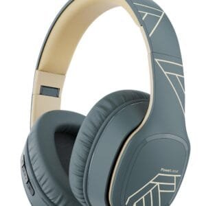 PowerLocus Wireless Headphones Over Ear, Bluetooth Headphones Over Ear, 50 Hours Playtime, Foldable Headphones with Built-in Microphone, Hi-Fi Stereo, Lightweight and Wired Mode...