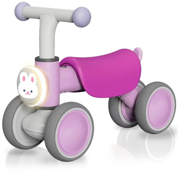 PYKES PEAK Baby Balance Bike ‘Chibikko Rider’ | Award-Winning Ride-On Toy for Toddlers 1-3 Years | Music, Lights & Animal Sounds | Indoor/Outdoor Walker & First Bike | Designed...