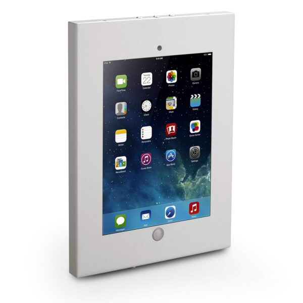Pyle Anti-Theft Tablet Security Case Holder - 11 Inch Metal Heavy Duty Vesa Wall Mount Tablet Kiosk w/Lock and Key, Landscape/Portrait Mounting, for iPad 2, 3, 4, Air, Air 2...