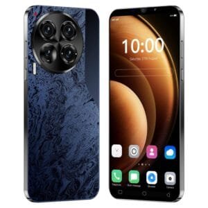 QrZrQ Cheap Mobile Phones, 5.0 inch Android Phone, 16GB(Expandable up to 128GB), 2G Dual SIM Free Unlocked, Face ID/WIFI/3.5mm Jack Cell Phone (Camon3premier-Black)