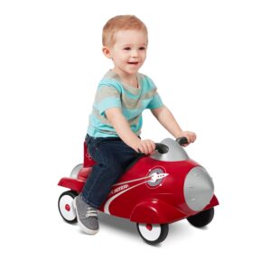 Radio Flyer Retro Rocket Ride on Toys, Ages 1-3
