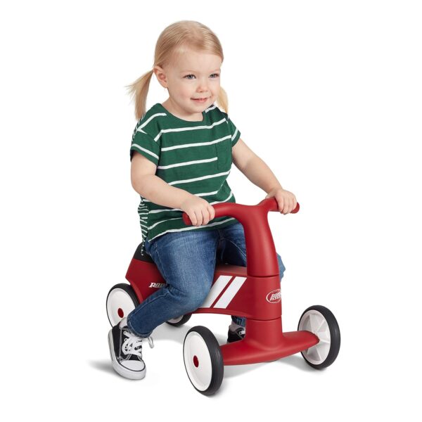 Radio Flyer Scoot About Sport, Red Toddler Ride On Toy For 1-3 Years Old