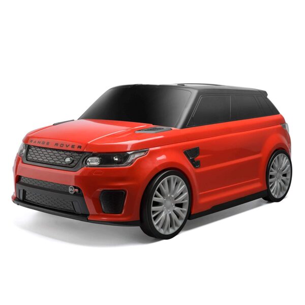 RANGE ROVER TY6108RD Suitcase, Official Sport SVR Convertible Kids Ride On & Suit Case, Red