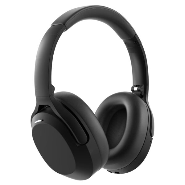 Rebocico Active Noise Cancelling Headphones, Wireless Bluetooth Over-Ear Headphone with Microphone,120H Playtime, Foldable Overhead Headphones with Deep Bass, Fast Charging for...