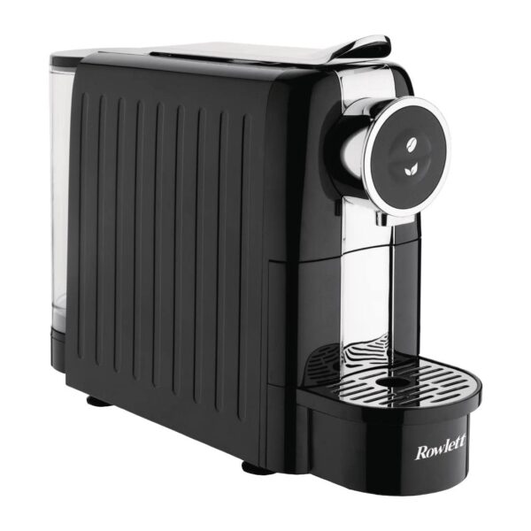 Rowlett 1260 W Coffee Pod Machine, Black, Nespresso Pod Compatible, Single Serve Coffee Capsule Machine, Espresso, Americano, Hot Chocolate,Compact Size, Hotel Room Appliance,...