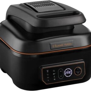 Russell Hobbs Air Fryer XL 5.5L [Air Fryer / Grill / Multicooker] Rapid Air (dishwasher safe, top & bottom heat, no more shaking, slow cooker, baking, Frozen Pizza Ø 30cm)...