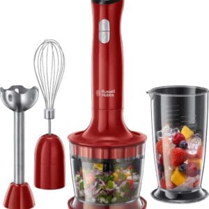 Russell Hobs 24700-56 Hand Blender 3 in 1 Desire 3 in 1-24700-56, red