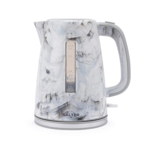 Salter EK5831WMA Marble 1.7 L Kettle – Rapid Boil, 360° Swivel Base, Removable Limescale Filter, Water Level Indicator, Unique Marble Design, Boil Dry Sensor & Auto Shut-Off,...