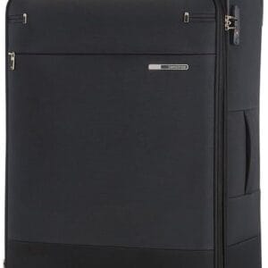 Samsonite Base Boost - Spinner L Expandable Suitcase, 78 cm, 105/112.5 l, Black (Black)