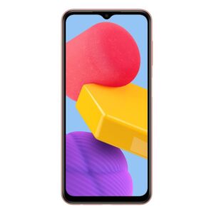 Samsung Galaxy M13 Mobile Phone SIM Free Android Smartphone 4GB RAM 64GB Storage, Orange Copper