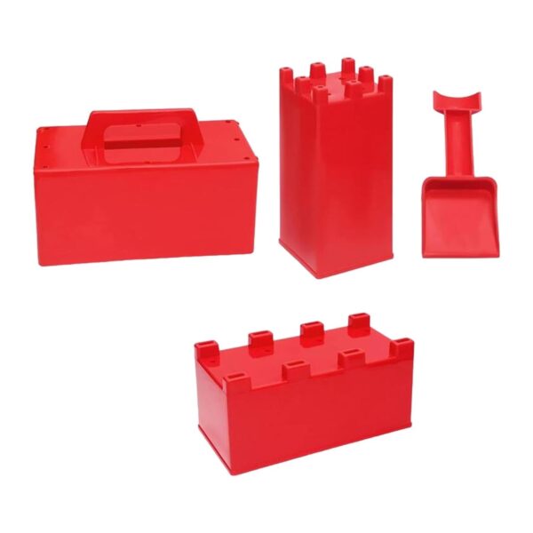 Sand Castle Building Kit with 4 Sand Castle And Snow for Adults