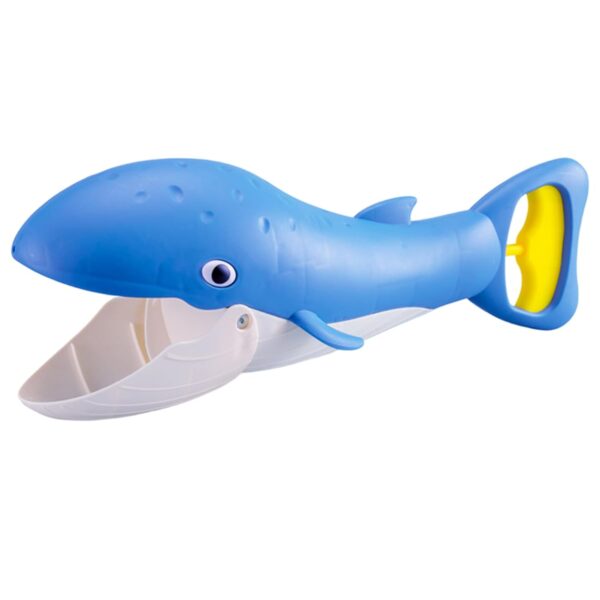 Sand Digger, 14x4x5" Cute Cartoon Whale Shaped Plastic Toy Grabber Claw for Kids Safe and Fun Portable Sand Toys for Toddler Summer Pool &&