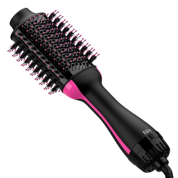 Sawop Hair Dryer Brush Blow Dry Brush in One, 4 in 1 One Step Hairdryer and Styler Volumizer Hot Air Brush with Negative Ion Anti-frizz Ceramic Titanium Barrel Hair Straightener...
