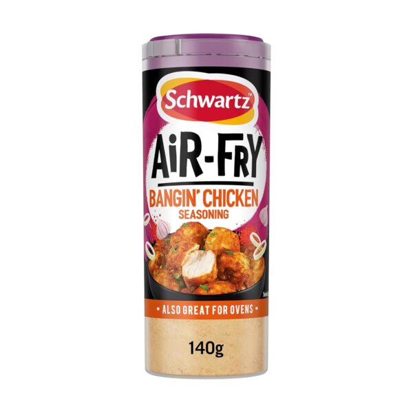 Schwartz Banginâ€™ Chicken Seasoning Mix 140g | Pack of 6 | Bold and Flavourful Seasoning for Air Fryer Chicken | Perfect for Easy Meals