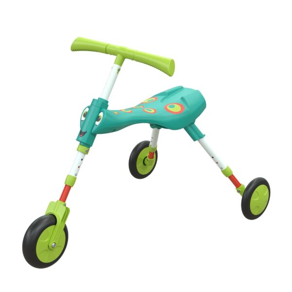Scuttlebug XL 3-Wheel Foldable Ride-On Tricycle for kids Ages 2-4, Antennae Handlebar, Growable Trike to Develop Balance and Coordination, XL Wheels for Super Fun Off-Road...