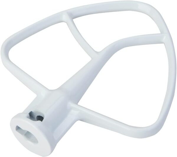 Sefdrert FüR KA Mischkopf FlachschläGer K45B Mischer FlachrüHreraufsatz für 4,5-5 Quart Standmixer mit Neigbarem Kopf