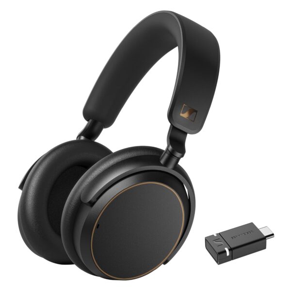 Sennheiser ACCENTUM Wireless Special Edition - ACCENTUM headphones and BTD 600 Bluetooth Dongle - 50-Hour Battery Playtime, Hybrid ANC, Dongle with USB-A/USB-C Adapter -...