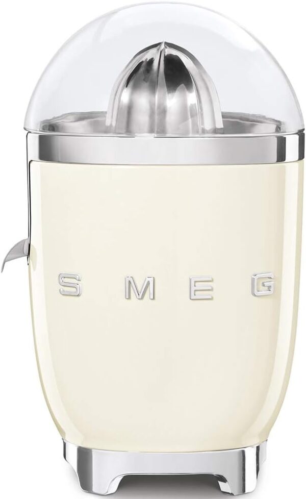 Smeg CJF11CRUK Citrus Juicer, Aluminium, 70 W, Cream