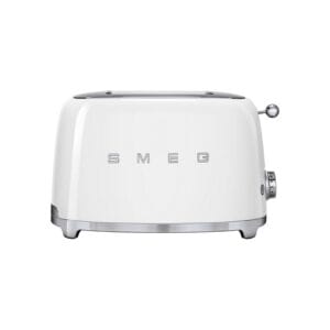 Smeg TSF01WHUK Retro Style 2 Slice Toaster - White