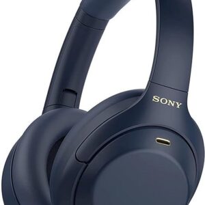 Sony WH-1000XM4 Noise Cancelling Wireless Headphones - 30 hours battery life - Over Ear style - Optimised for Alexa and Google Assistant - with built-in mic for phone calls -...