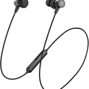 SoundPEATS Q30 HD+ Bluetooth Earphones with Mic, Wireless Earbuds Magnetic IPX5 Running Headphones, APTX-HD, cVc Noise Cancellation, 10mm Drivers, Super Bass, Lightweight, 12...