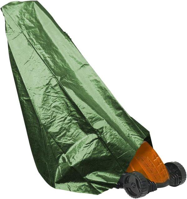 SPARES2GO Lawnmower Cover compatible with Flymo Easistore Speedi-mo EasiMow SimpliMo Petrol Electric Small Med Large Push Mower Waterpoof