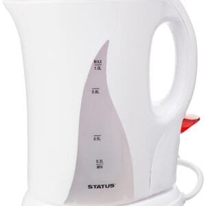 STATUS Denver Water Kettle | 1 Litre Kettle | White | DENVERKETTLE